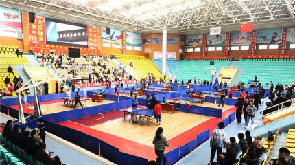  2023年临洮县第二十一届“巍雅斯”杯乒乓球大奖赛今日开赛